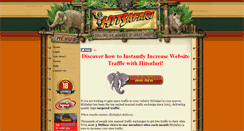 Desktop Screenshot of hitsafari.com
